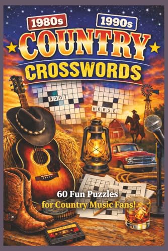 1980s 1990s Country Crosswords