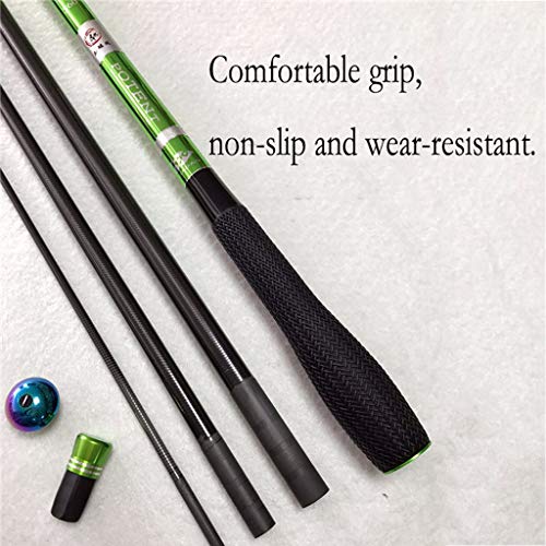 CJshop Teleskopische Angelrute Hand Rod Angel Super Light Superfein Super Hard Karausche Rod Teleskop Karausche Carbon… – Bild 7