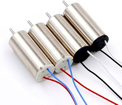 8520 Brush Motor 8.5x20mm 1S/3.7V coreless x4pcs for 80-130mm RC mini Drone