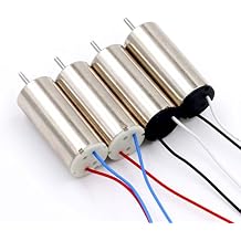 8520 Brush Motor 8.5x20mm 1S/3.7V coreless x4pcs for 80-130mm RC mini Drone