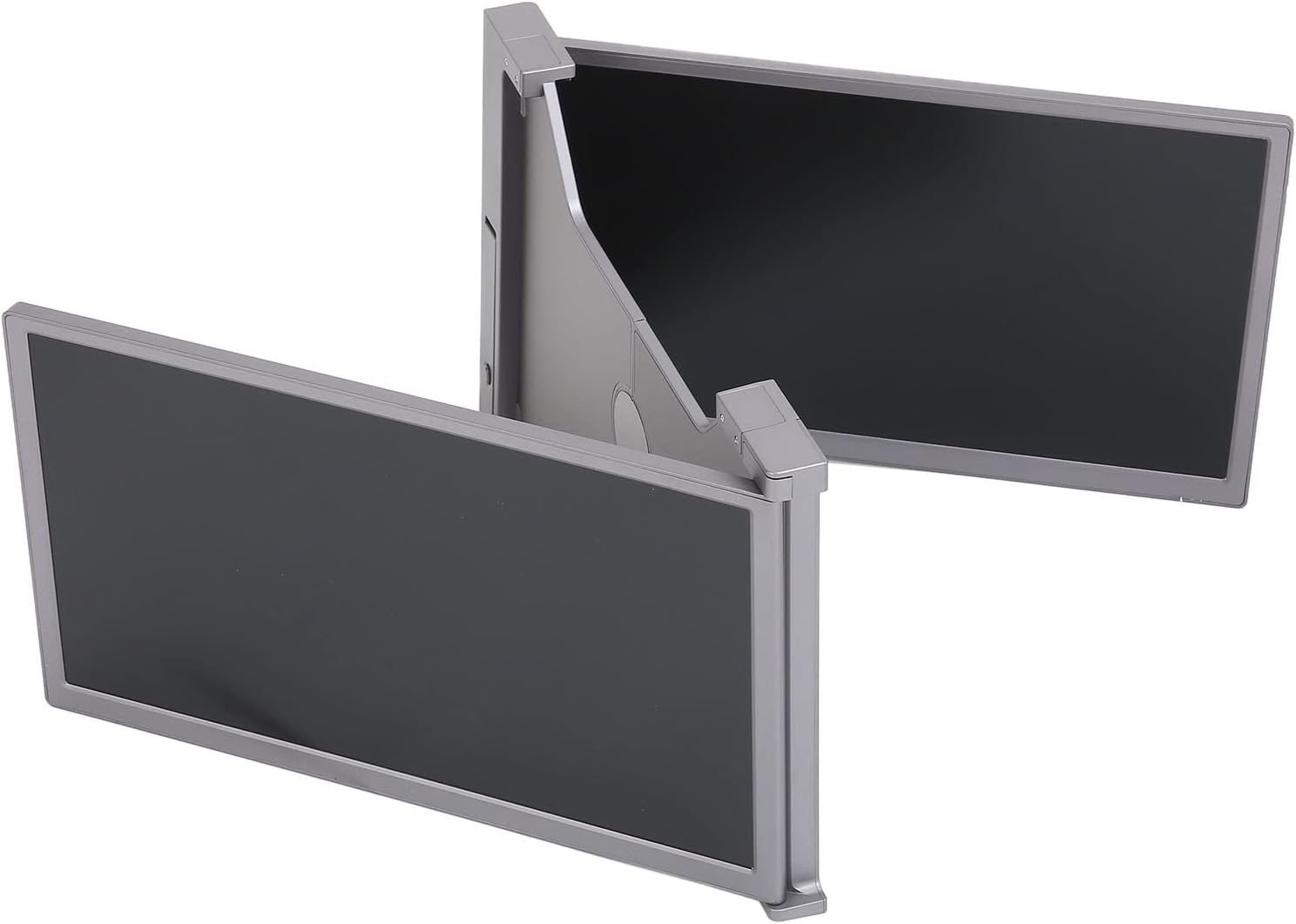 Monitor per Laptop a Triplo Schermo, Display IPS Full HD da 15, Doppio Monitor Portatile Pieghevole per Laptop, Extender per Monitor Plug And Play di Tipo C, per Laptop PC Telefoni(Spazio Grigio) Monitor per Laptop a Triplo Schermo, Display IPS Full HD da 15, Doppio Monitor Portatile Pieghevole per Laptop, Extender per Monitor Plug And Play di Tipo C, per Laptop PC Telefoni(Spazio Grigio)