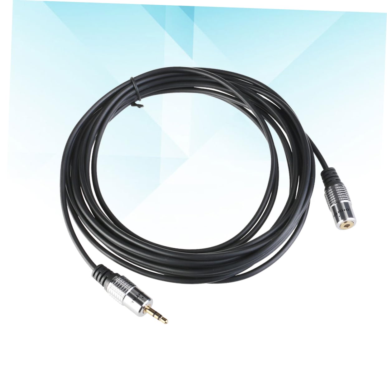 BESTonZON 6pièces Câble Audio Stéréo Prolongateur vers Femelle Aluminium Rallonge pour Écouteurs Mètres Lot