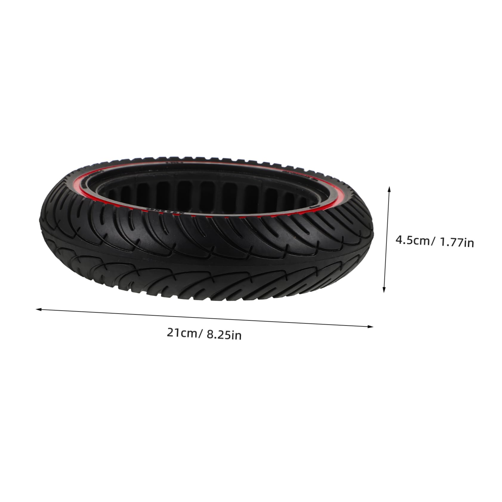 Gatuida Roue De Scooter Nid Abeille pour Pneu De Remplacement Non Gonflable Conduite Compatible avec Trottinettes Électriques