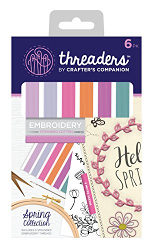 Threaders Embroidery Stranded Cotton-Spring, Egyptian, 17 x 11 x 0.03 cm