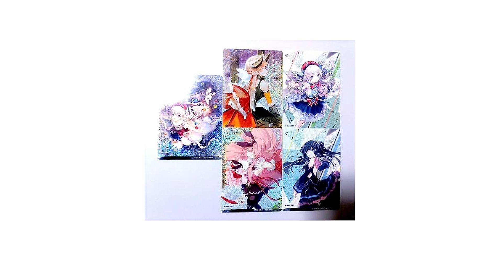 Amazon.co.jp: オンゲキ Arcaea コラボ カード 5種 セット