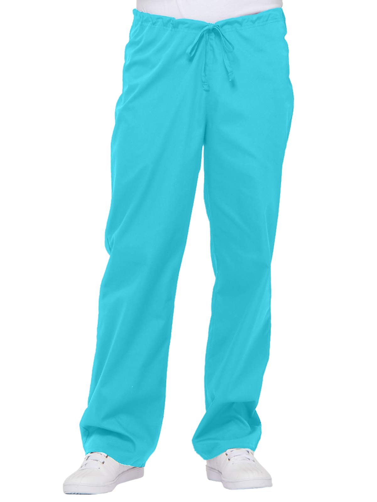 Dickies Men's Turquoise Big And Tall Eds Signature Unisex Drawstring Scrub Pant, XXXXX-Large, 5XL Big