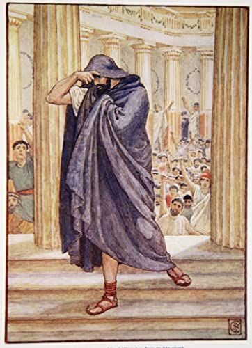 Tableau toile Walter Crane affiche d'art aux finitions muséales raffinées