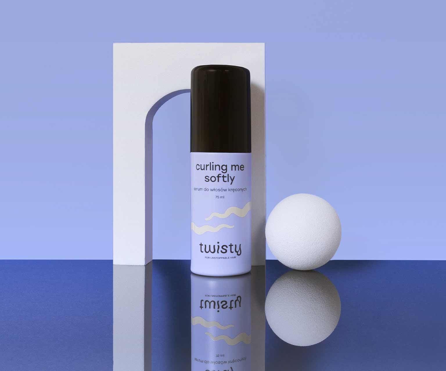 Twisty Curl Defining Serum 75 ml, Lightweight Anti-Frizz Hair Treatment, Smooths, Repairs Split Ends - Image 3