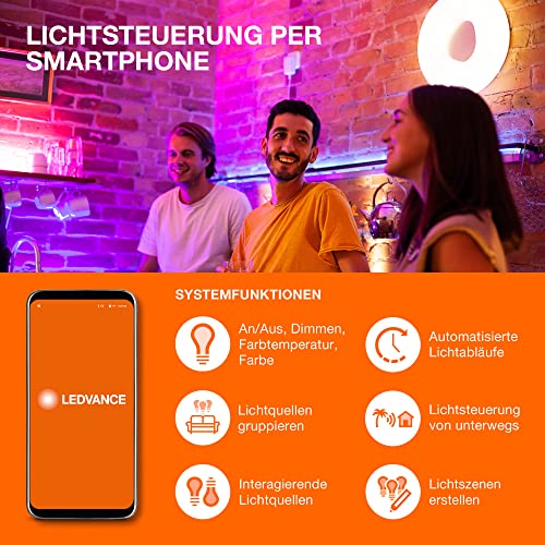 LEDVANCE wlan Steckdose, Wifi Stromzähler für Steckdose für das SMART Home. Kompatibel und Steuerbar mit google, Alexa oder per App, 2… – Ansicht 6
