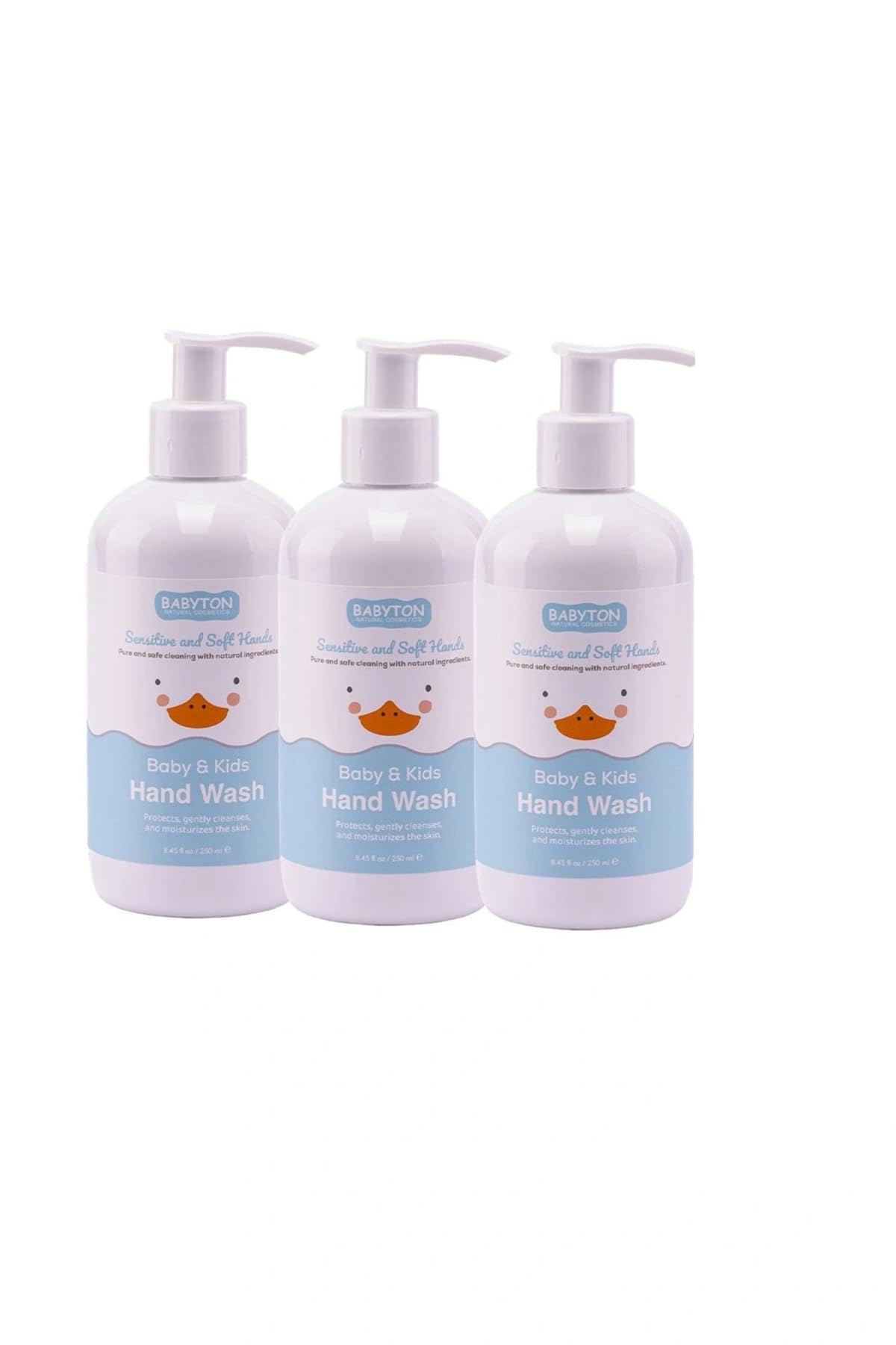 BABYTON Doğal El Yıkama Sıvısı 3'Lü Set 250 Ml