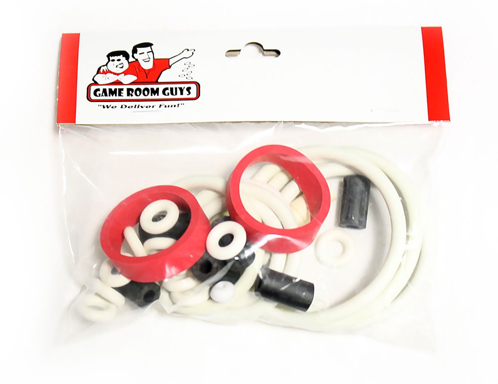 Game Room Guys Data East Time Machine Pinball White Rubber Ring Kit