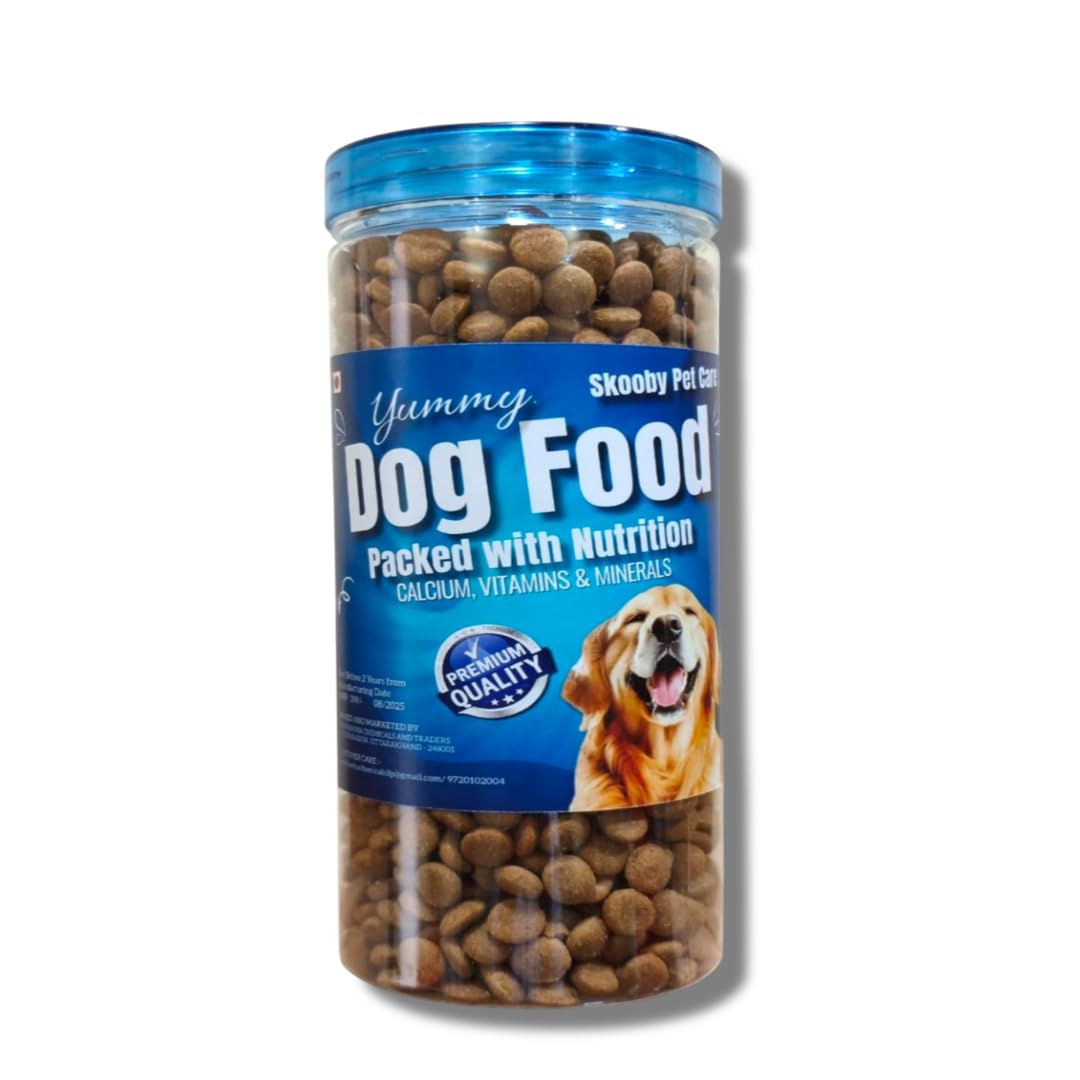 Premium Dog Food with Calcium, Vitamins & Minerals, Nutritious Dry Food-image-24