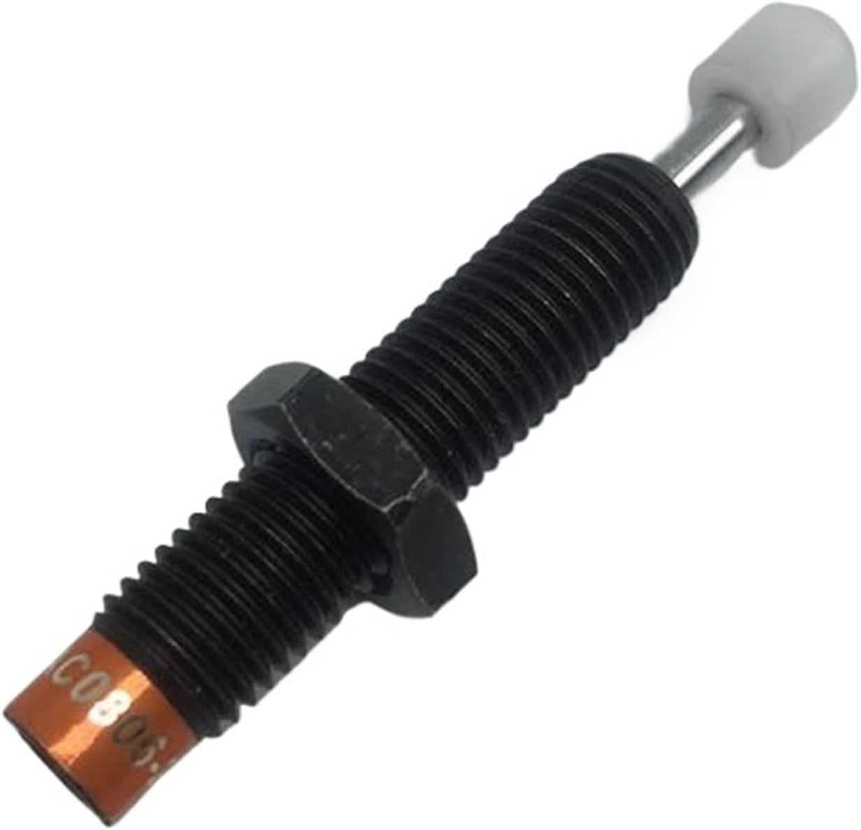 AC0806 M8x1.0 Hydraulic Shock Absorber - 1pcs Pneumatic Shock Absorber for Enhanced Stability and Vibration Control