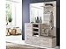 Produktbild möbelando Kompaktgarderobe Flurmöbel Garderobe Minigarderobe Garderobenset Chevy I