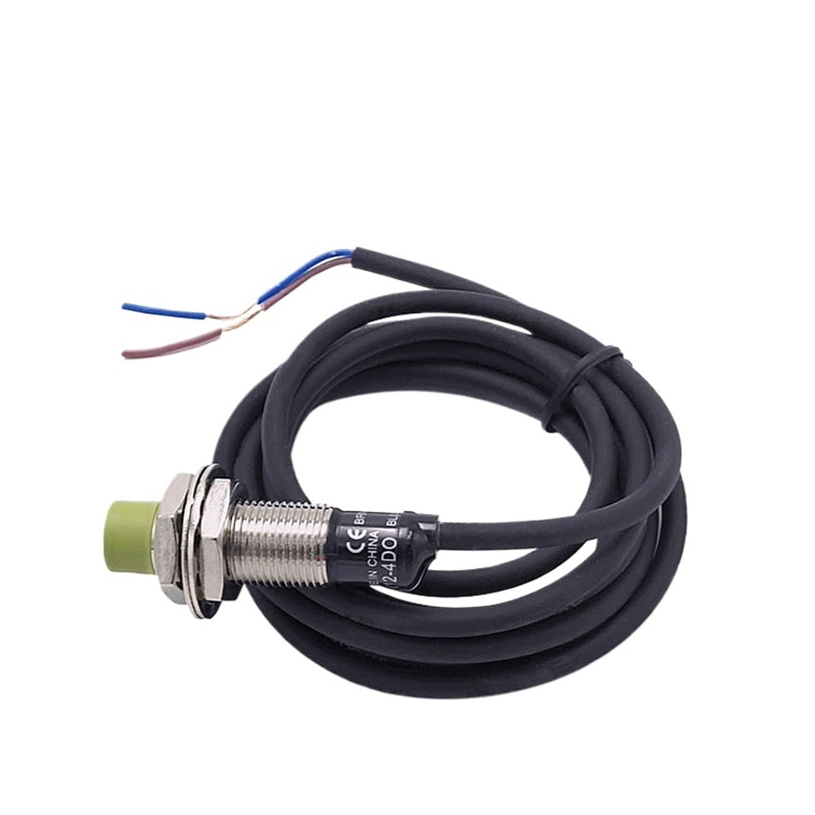 SBSSYVLMV 1pcs PR12-4DN Cylindrical Proximity Switch Sensor DC6-36V 3-Wire NPN 2-Wire NO NC 4mm Detection Distance(Pr12-4dn)