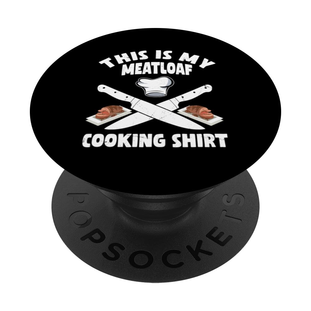 Funny Meatloaf Lover Apparel Bavaria Meat Dinner PopSockets Swappable PopGrip