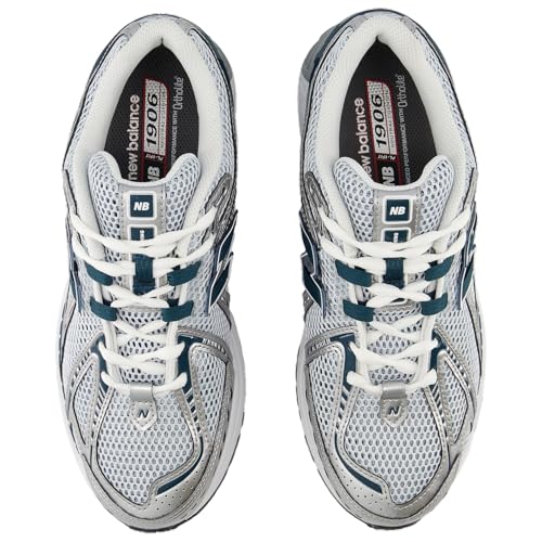 New Balance Men's U1906RCE Silver Metallic/Deep Ocean/White4