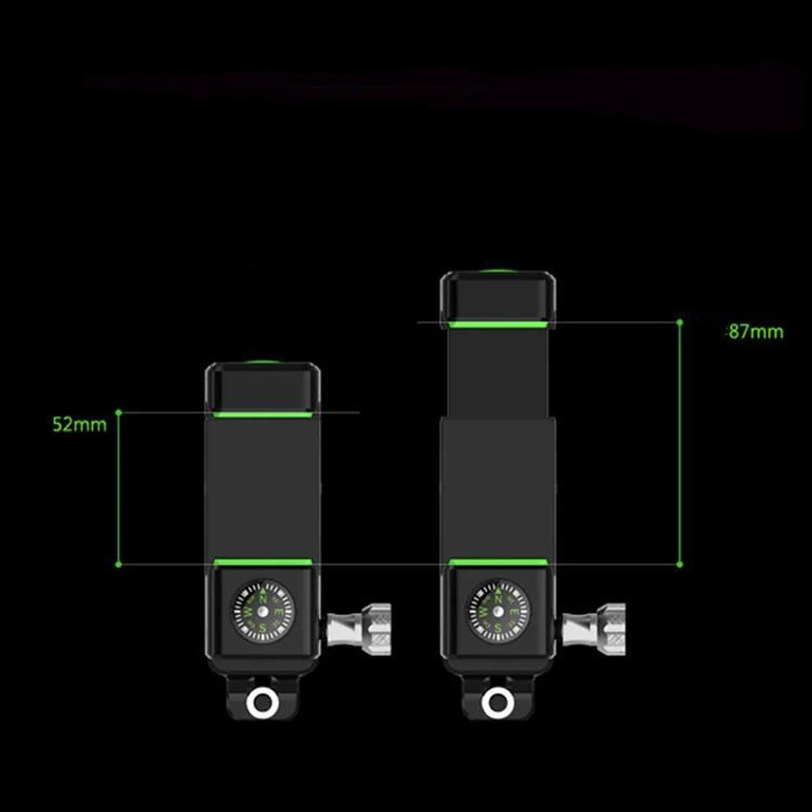 Supporto Di Navigazione Per Moto Per BMW F850GS F750GS F750 F850 GS 2018-2020 Supporto Per Smartphone Supporto Per Telefono Accessori Supporto estensione manubrio(Nero 4)
