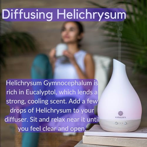 Vitality Extracts Helichrysum Essential Oil - 30ml, Helichrysum Gymnocephalum, Aromatherapy, Skin Care, Happy, Stress Relief, Aches Relief - Thumbnail 5