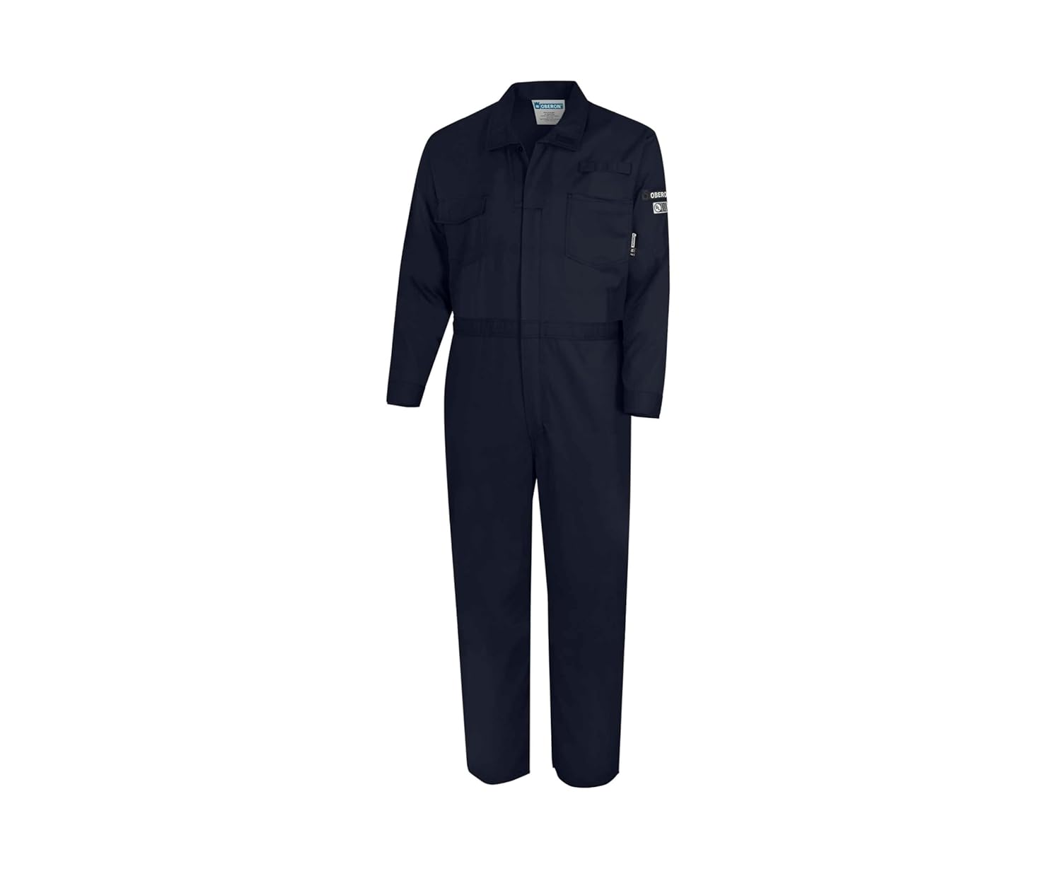 Oberon FR Arc Rated Hi Vis Safety Zip Up Coveralls - Flame Resistant with Reflective Tape - 10 Cal