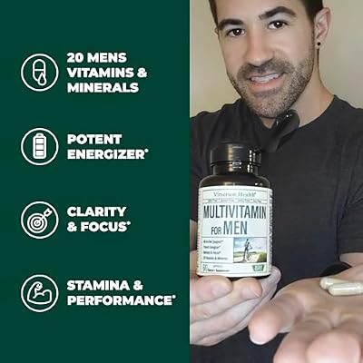Multivitamin Multimineral Supplement for Men + Women 2-Bottle Bundle. Healthy Immune Response, Strong Joints and Bones, Eye Health, Digestive System Support, Antioxidant Properties