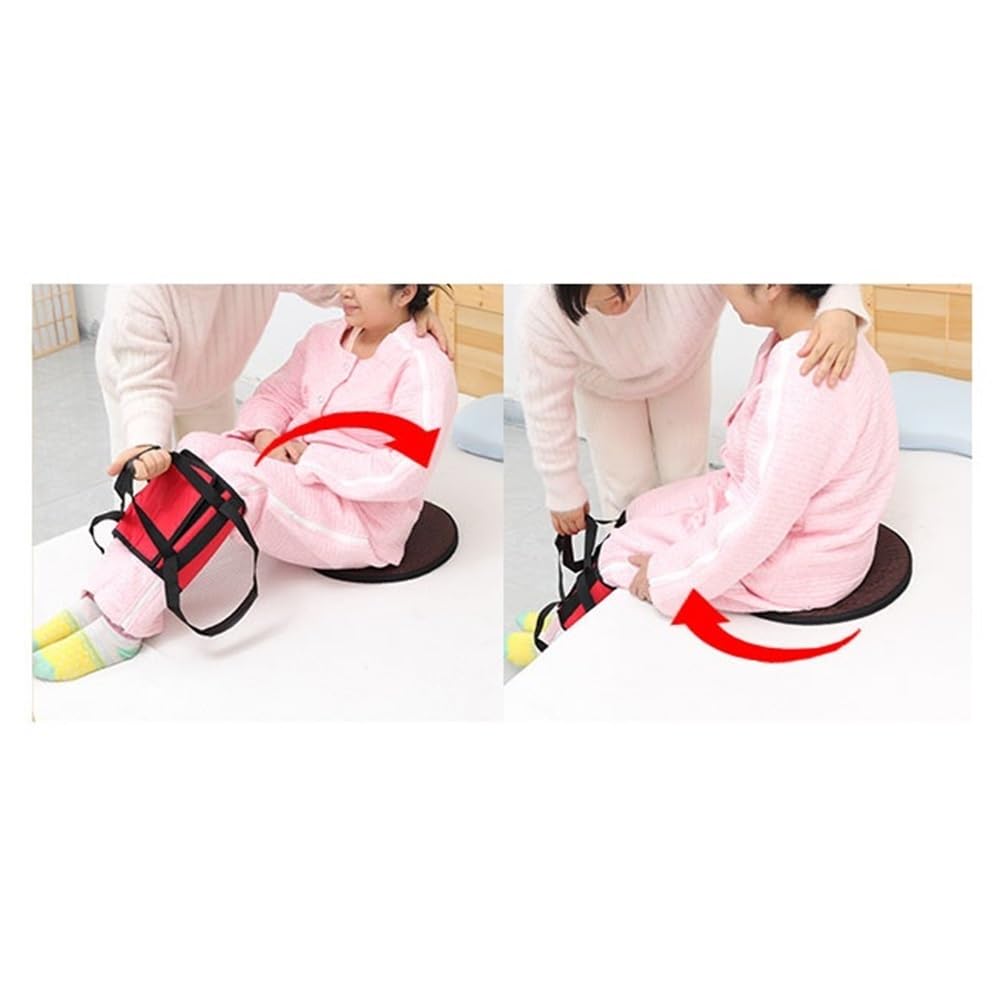Andador para Ancianos Tabla de Cambios giratoria for Que Las Personas Mayores postradas en Cama Puedan Subir y Bajar de la Cama, Plataforma giratoria for Cambios de Cama Andador Ligero