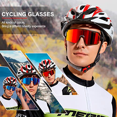 Fmy Polarized Cycling Glasses Sports Sunglasses,Uv400 Protection Eyewear Baseball Running Fishing For Men Women Youth #TOP1