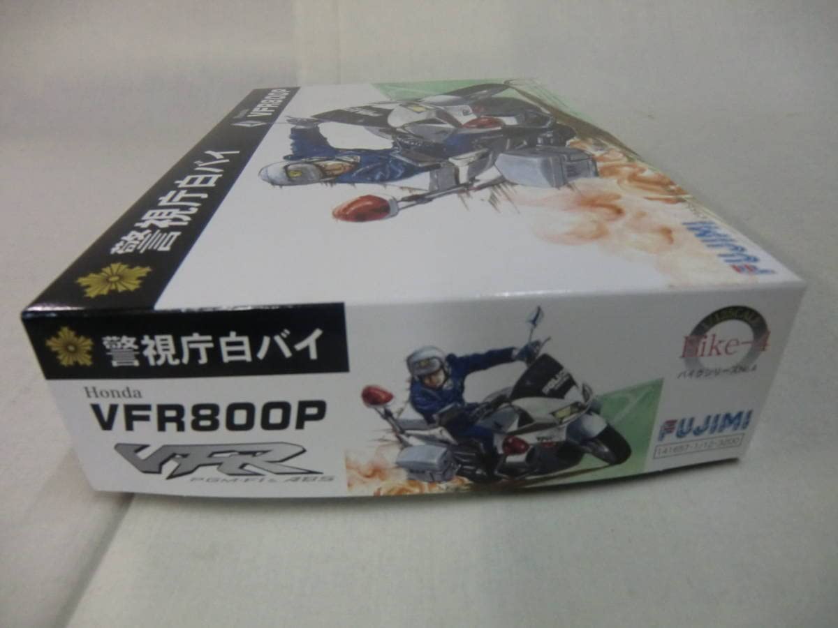 ホンダ VFR800P 警視庁 白バイ 1/12スケール　完成品 1/12 BIKE4 Honda VFE800P 警視庁 白バイ仕様｜FUJIMI－フジミ