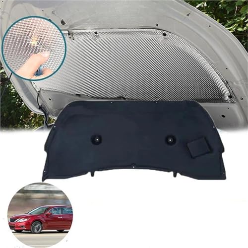 Tapis d'insonorisation de capot haut de gamme en coton pour Nissan L33 2015 - 2