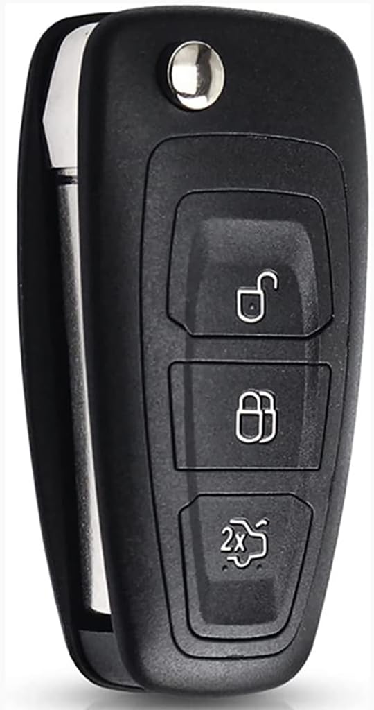 Ford Focus Fiesta 3 Button Car Key Shell Replacement For Transit Mondeo Connect Custom Tourneo Galaxy Kuga MK8 uncut 101 blade