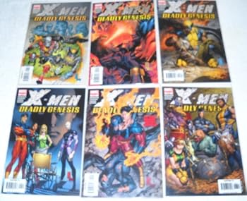 Comic X-Men: Deadly Genesis (6 Volumes) Book