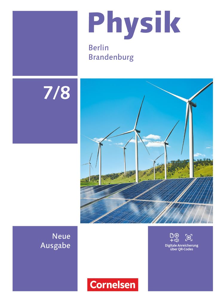 Physik - Neue Ausgabe - Berlin/Brandenburg 2025 - 7./8. Schuljahr: Schulbuch - Mit Videos, Animationen und digitalen Hilfen