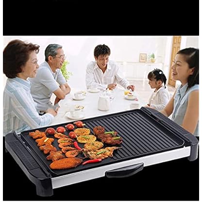 Generic Barbecue Grill Elektrischer Teppanyaki-Tischgrill, Antihaft-Grillplatte Promise, automatische Temperaturregelung… – Bild 5