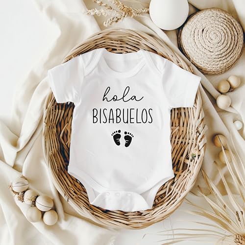 Hola Bisabuelos Pregnancy Announcement for Great Grandparents2