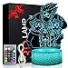 3d Anime Veilleuse 16 Couleurs Lumière Led Usb Tactile Télécommande Pour Enfants Chambre Veilleuse Pour Garçons Cadeau d'Anniversaire