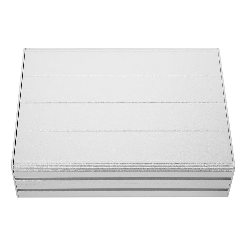 Aluminum Project Box, 45x122x160mm Aluminum Box Circuit Board Shell Gps Silver For Decoder, Aluminum Sheets Plates