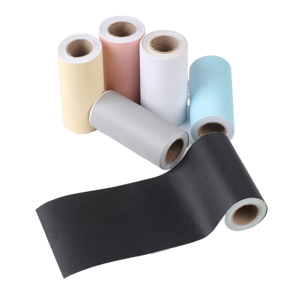 Carta da parati autoadesiva impermeabile in PVC per soggiorno, bordo(Beige,500 x 12 cm)