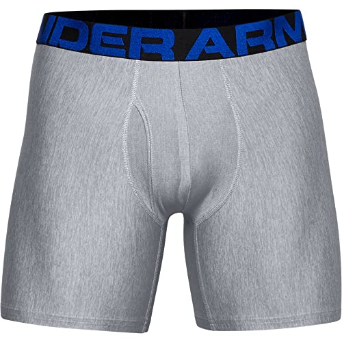 Image of Under Armour mens Multi-pack Performance Tech Boxerjock Brief, 6 inch Inseam, All-day Comfort & Soft