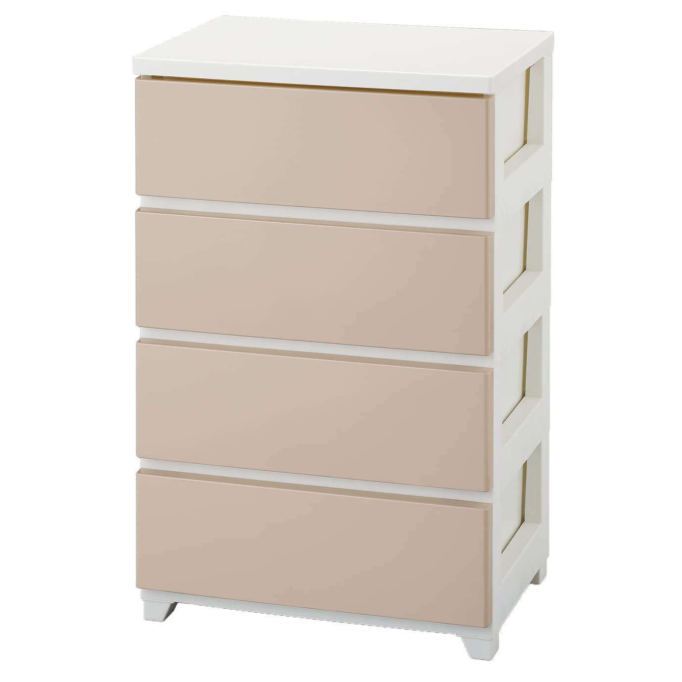 ベージュ 4段チェスト Amazon｜JEJアステージ(JEJ Astage) 収納ケース カラースタイル