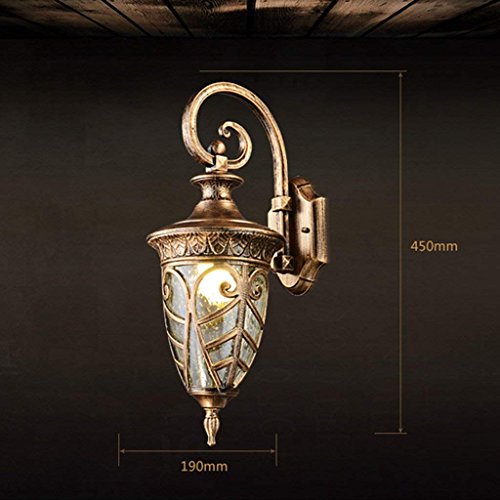 Applique murale extérieure GZ luminaire étanche rétro pour allée