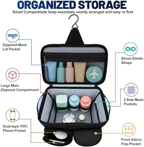Dorm Room Essentials for Guys Girls, Quick Dry Mesh Shower Caddy Portable - 4