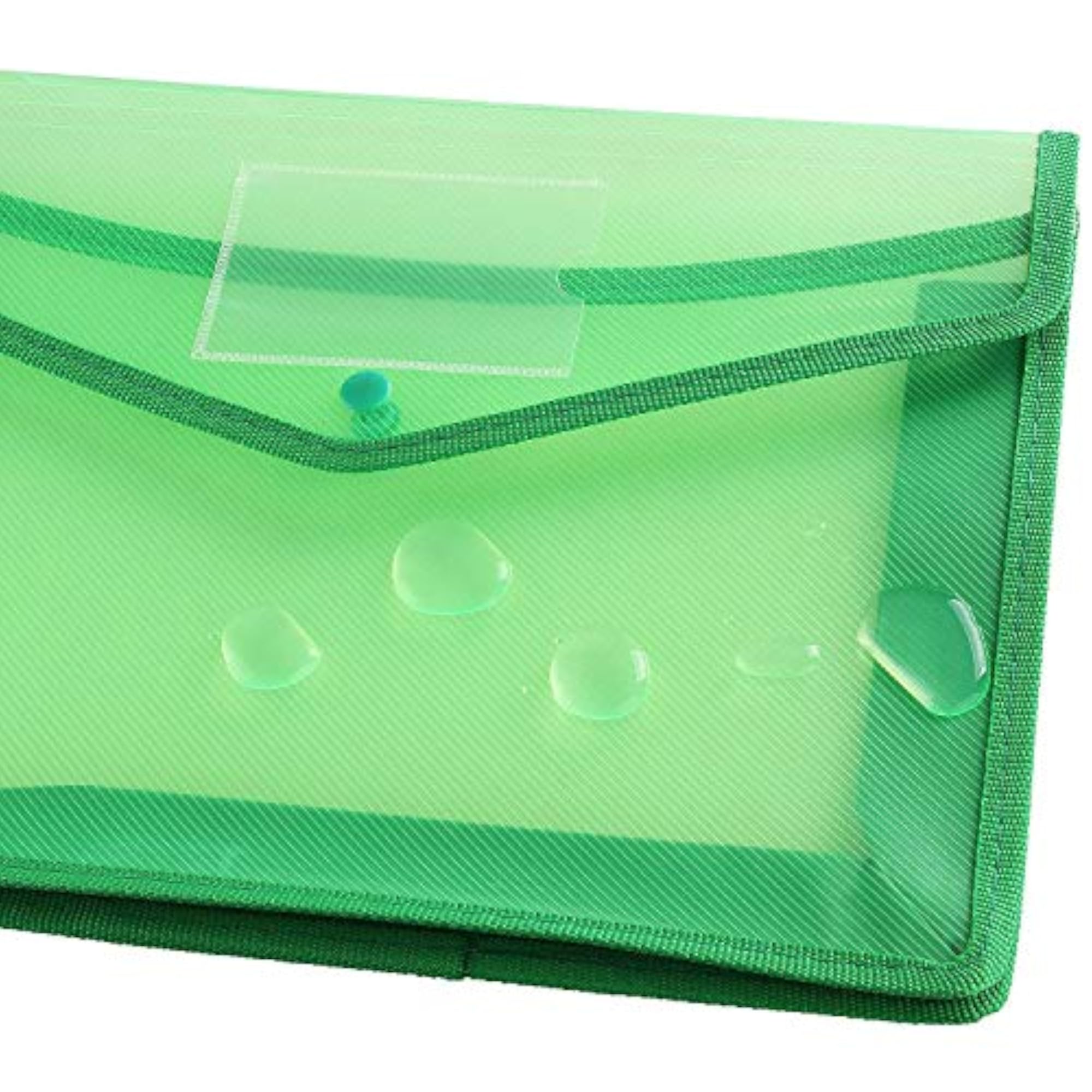 Transparent Envelope Folder, A4 Document Storage Bag