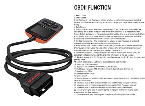 iCarsoft i930 Pro Multi System Diagnostic OBD2 Scanner for Landrover/Jaguar ABS SRS - Thumbnail 5