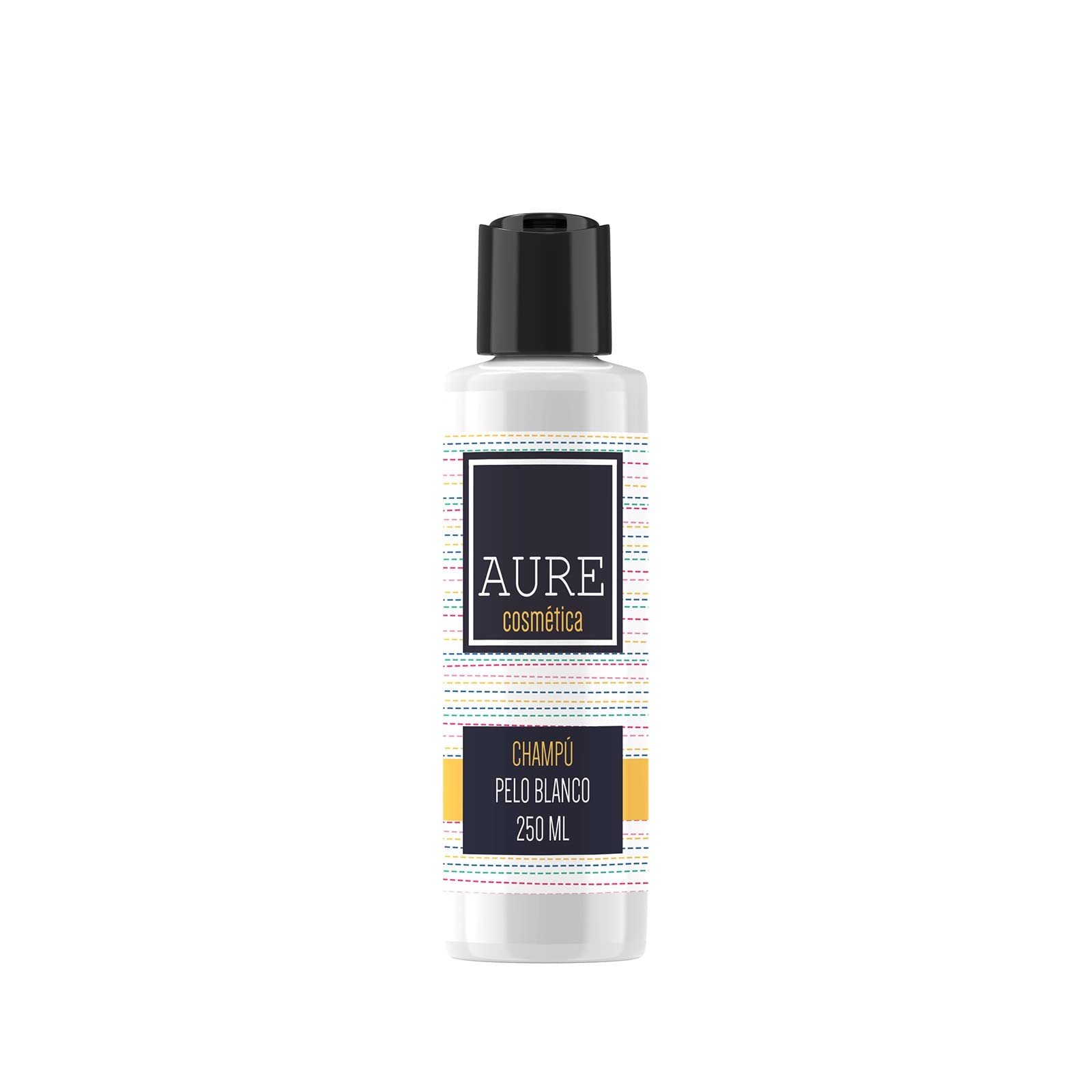 Aure Champú para Perros con Pelo Blanco - 250 ml - Ayuda a Desenredar y Suavizar el Pelaje - No Amarillea - Champú para Fortalecer y Aportar Brillo - Sencillo de Aplicar