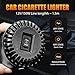 Car Heater, 2026 New 360° Rotation 12V Portable Car Heater That Plugs into Cigarette Lighter, Defroster for Car Windshield, Plug in Automobile Windscreen Fan with Suction Holder for All Cars