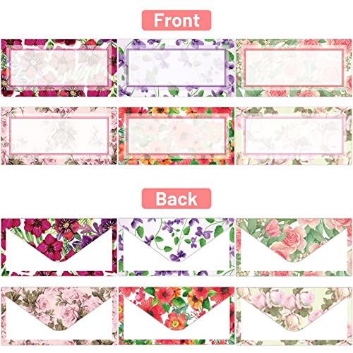 Stationery Paper 48 Pcs And Self-Sealing Envelopes 24 Pcs Floral Writing Letter Stationary Both Sides 11" X 8.5" #TOP3