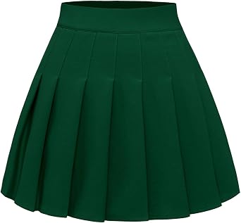 Pleated Skirt for Women Short High Waist Skirt Tennis School Skirt