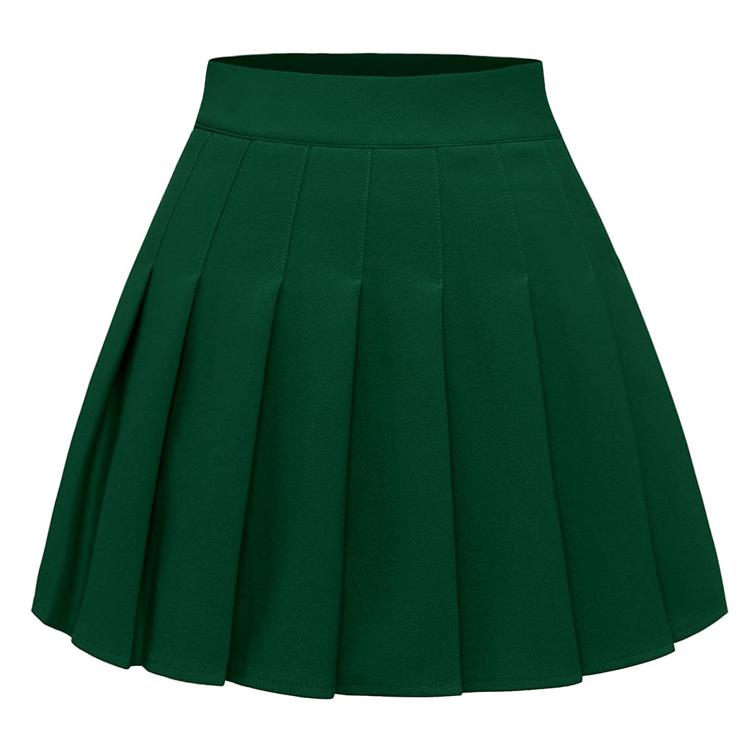 KOJOOIN Damesrok, geruit, mini-plooirok, gothic, jurk, hoge taille