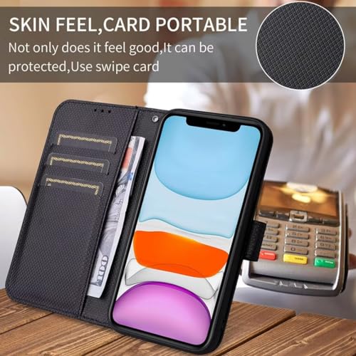 TIANYUE Wallet Case for HMD Skyline diamond pattern Wallet PU Leather Phone - Image 3