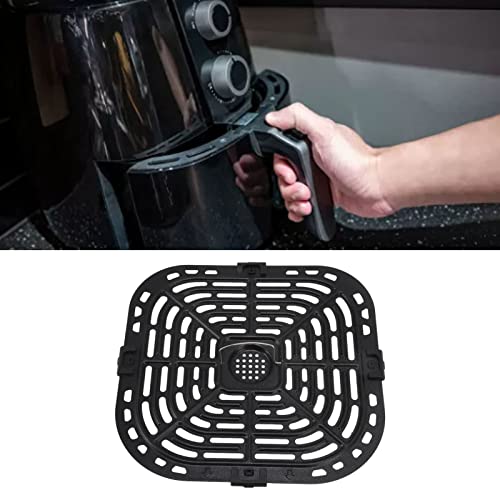 Plateau support de cuisson carré pour friteuse à air en inox 304 - 7